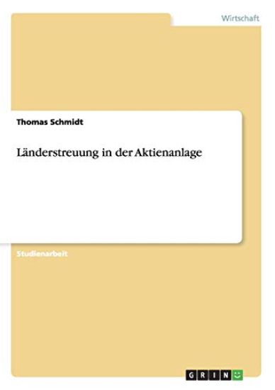 Länderstreuung in der Aktienanlage