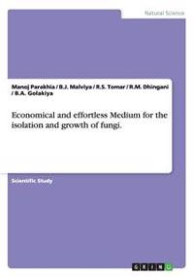 Economical and effortless Medium for the isolation and growth of fungi.