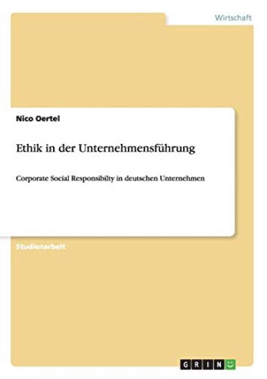 Ethik in der Unternehmensführung
