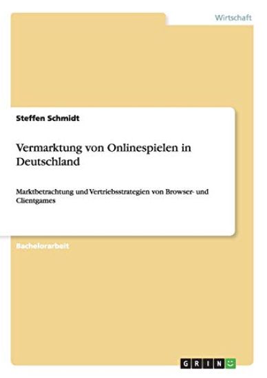 Vermarktung von Onlinespielen in Deutschland