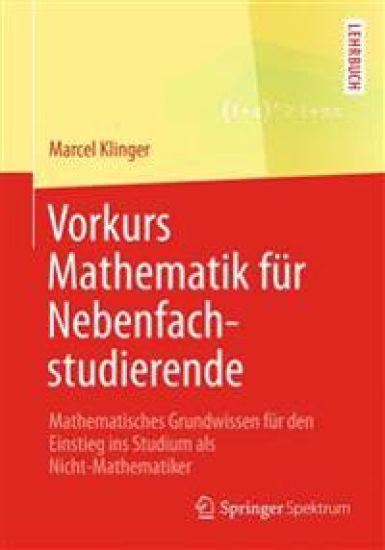 Vorkurs Mathematik für Nebenfachstudierende