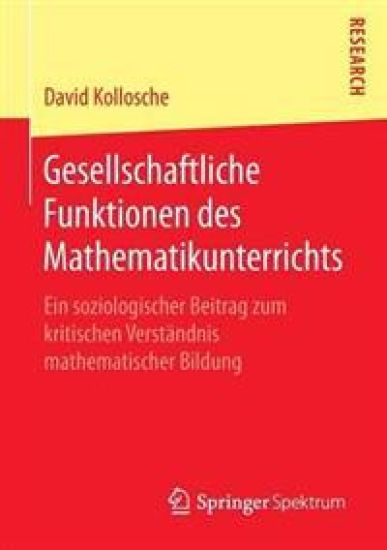 Gesellschaftliche Funktionen des Mathematikunterrichts