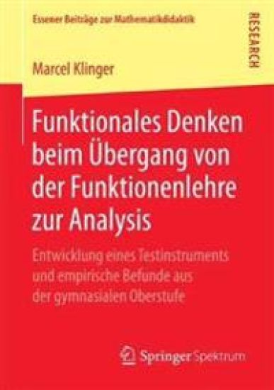 Funktionales Denken beim Übergang von der Funktionenlehre zur Analysis