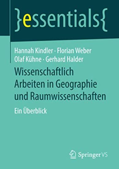 Wissenschaftlich Arbeiten in Geographie und Raumwissenschaften