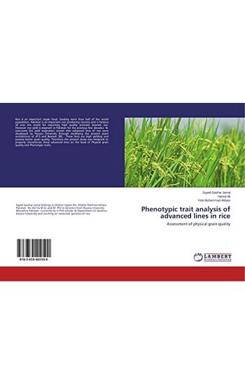 Phenotypic trait analysis of advanced lines in rice
