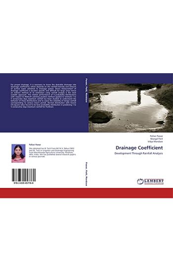 Drainage Coefficient