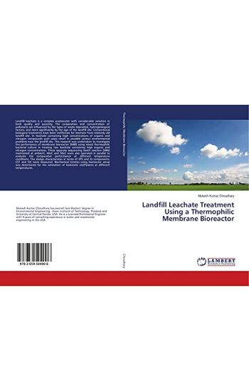 Landfill Leachate Treatment Using a Thermophilic Membrane Bioreactor
