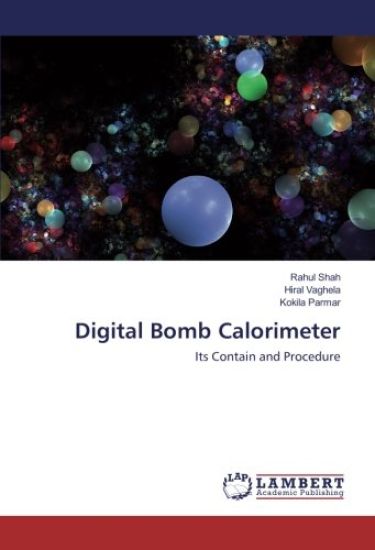 Digital Bomb Calorimeter – Rahul Shah, kirjan kansikuva