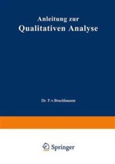 Anleitung zur Qualitativen Analyse