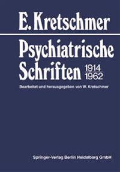 Psychiatrische Schriften 1914–1962
