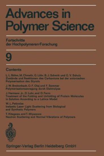 Advances in Polymer Science