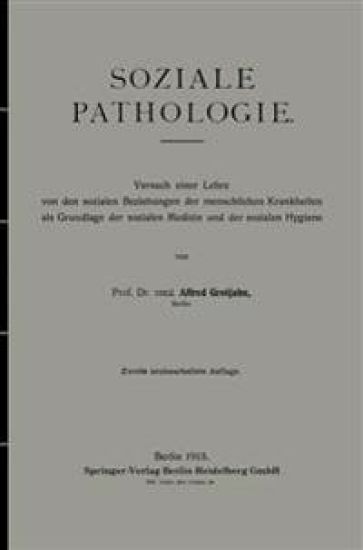 Soziale Pathologie