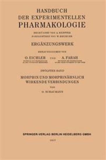 Morphin und Morphinähnlich Wirkende Verbindungen