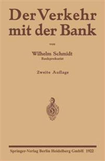 Der Verkehr mit der Bank