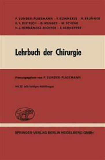 Lehrbuch der Chirurgie