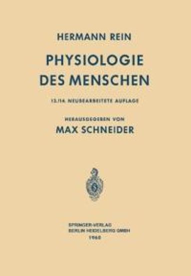 Einführung in die Physiologie des Menschen
