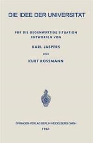 Die Idee der Universität