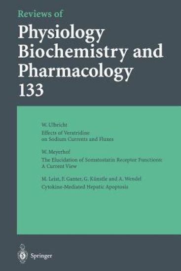 Reviews of Physiology, Biochemistry and Pharmacology – M. P. Blaustein, kirjan kansikuva