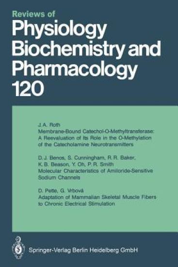 Reviews of Physiology, Biochemistry and Pharmacology – M. P. Blaustein, kirjan kansikuva