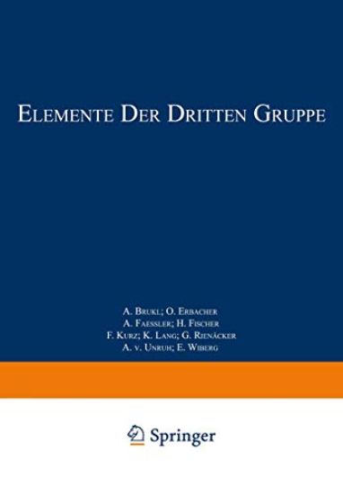 Elemente der Dritten Gruppe