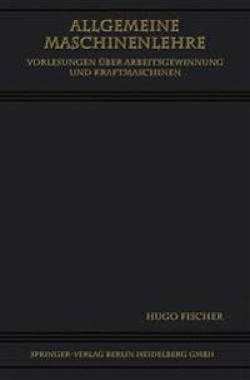 Allgemeine Maschinenlehre
