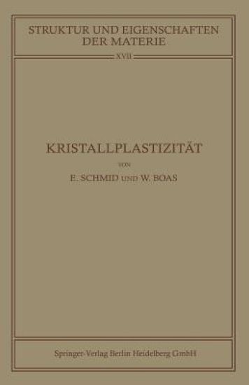Kristallplastizität