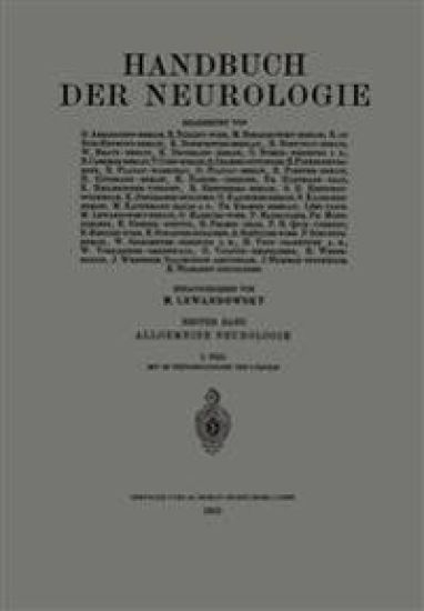 Handbuch der Neurologie