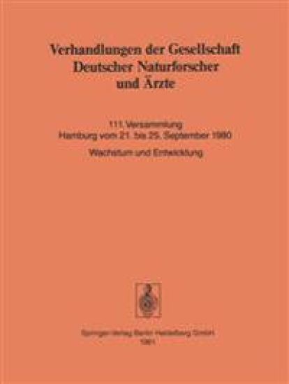 Verhandlungen der Gesellschaft Deutscher Naturforscher und Ärzte