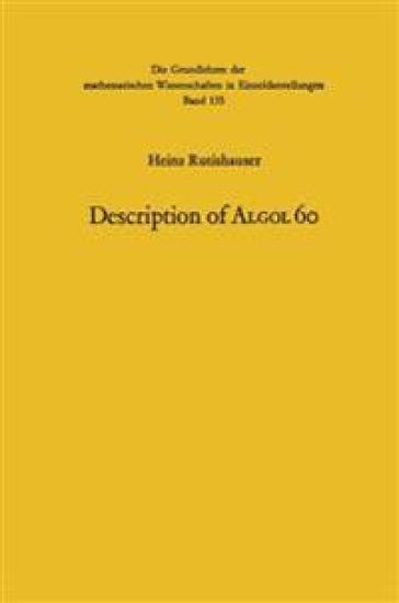 Handbook for Automatic Computation