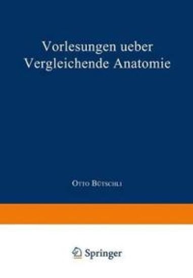 Vorlesungen ueber vergleichende Anatomie