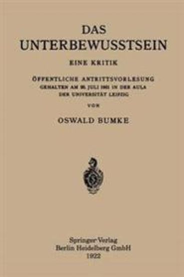 Das Unterbewusstsein