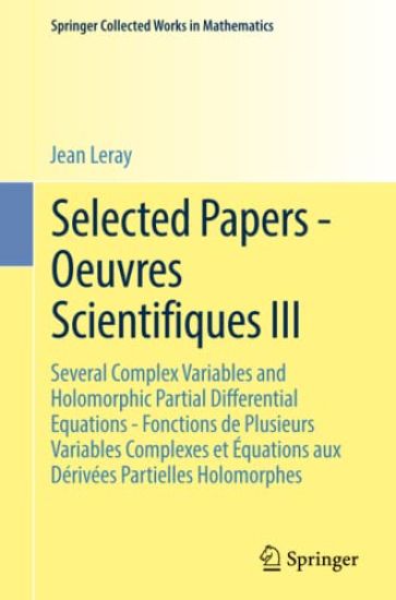 Selected Papers - Oeuvres Scientifiques III