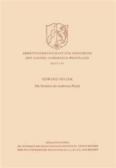 Die Situation der modernen Physik – Edward Teller, kirjan kansikuva