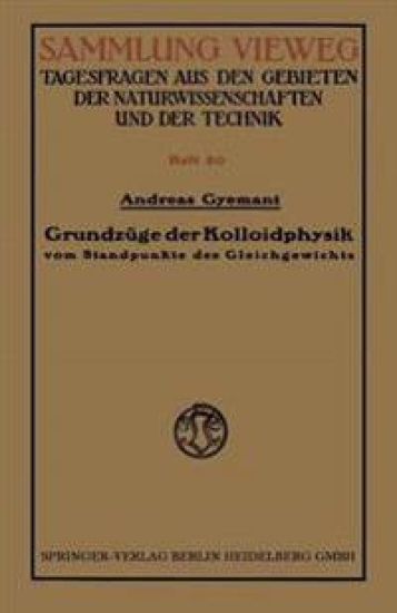 Grundzüge der Kolloidphysik