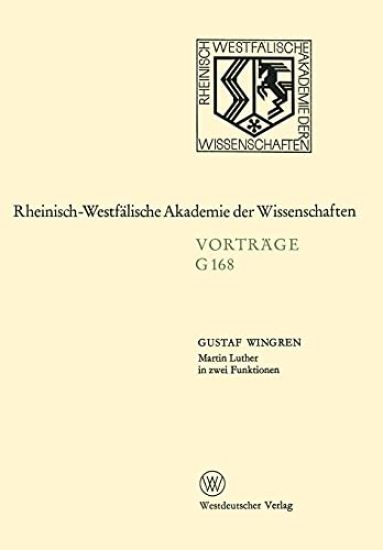 Martin Luther in zwei Funktionen: 157. Sitzung am 18. März 1970 in Düsseldorf