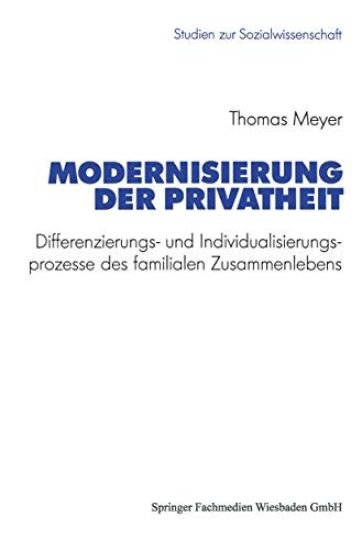 Modernisierung der Privatheit