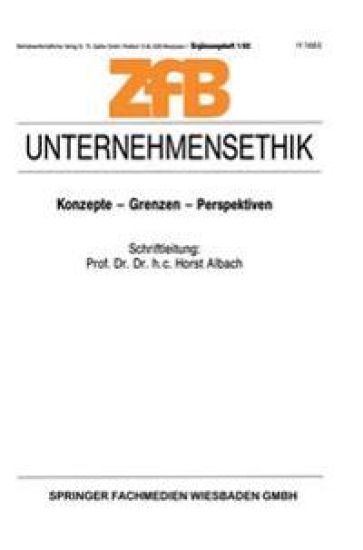 Unternehmensethik