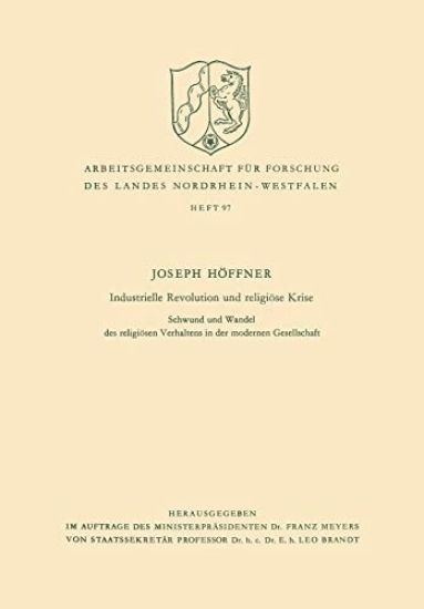 Industrielle Revolution und religiöse Krise