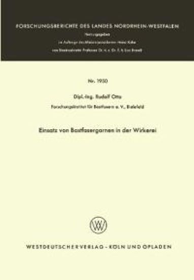 Einsatz von Bastfasergarnen in der Wirkerei