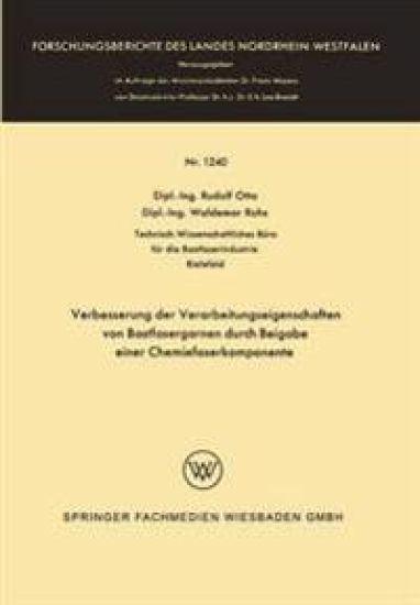 Verbesserung der Verarbeitungseigenschaften von Bastfasergarnen durch Beigabe einer Chemiefaserkomponente