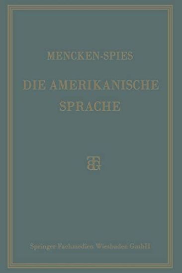 Die Amerikanische Sprache