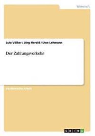 Der Zahlungsverkehr