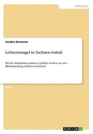 Lehrermangel in Sachsen-Anhalt