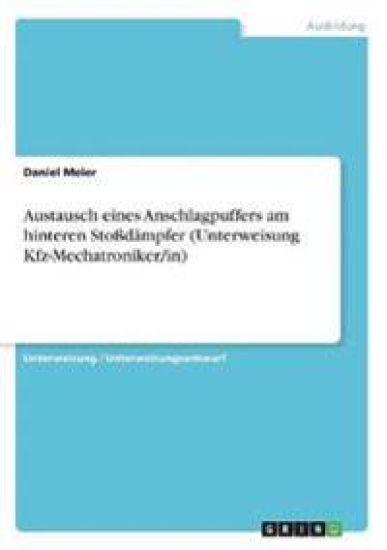 Austausch eines Anschlagpuffers am hinteren Stoßdämpfer (Unterweisung Kfz-Mechatroniker/in)