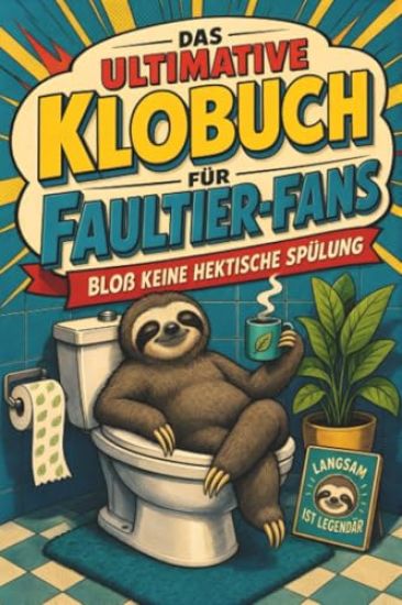 Das ultimative Klobuch für Faultier-Fans
