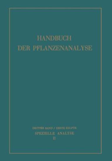 Spezielle Analyse