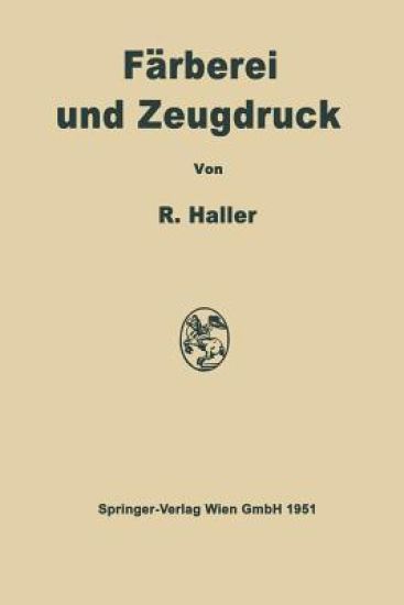 Färberei und Zeugdruck