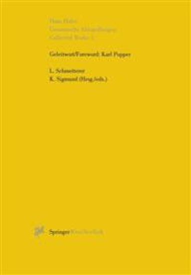 Gesammelte Abhandlungen I - Collected Works I