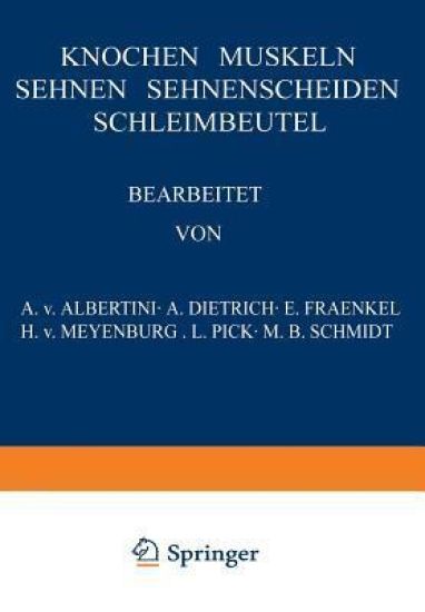 Knochen · Muskeln Sehnen · Sehnenscheiden Schleimbeutel