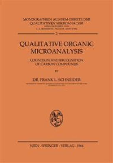 Qualitative Organic Microanalysis